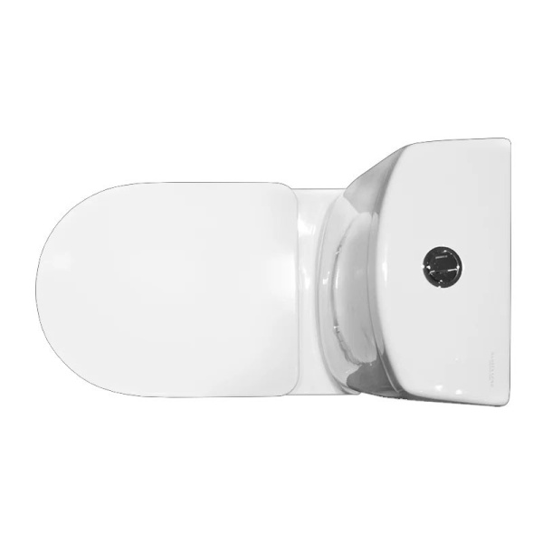 Унитаз компакт SANITA LUXE Фест Комфорт Белый S1    — купить унитаз в Кургане, цены в интернет-магазине «АкваТехника»