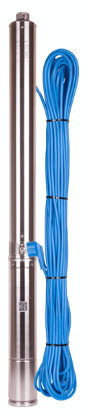 Насос погружной центробежный  AQUARIO ASP1,8 E-100-90  встроен. кондиц.(каб.100м)  60л/м, 120м, 