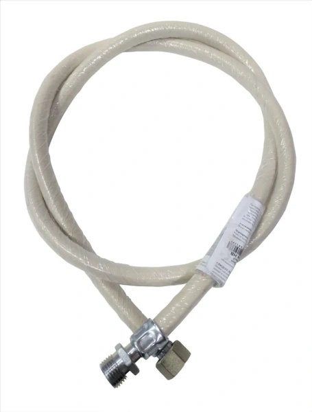 Подводка гибкая для газа ПВХ ZIP-FLEX 350см 1/2", вн/нар, белая,