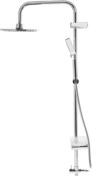 Стойка для душа GROSS AQUA Moderna GA9015   150см тропический душ  — купить смеситель для душа в Кургане, цены в интернет-магазине «АкваТехника»