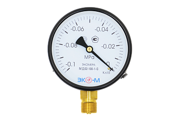 Манометр ЭКОМЕРА МД-02-100мм 0..1МПа G1/2 