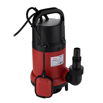 Насос дренажный  JEMIX GS-1100/ФН-266-9,5 для грязной воды 16 м³/час  9,5м, 1100Вт пластик,  с попла