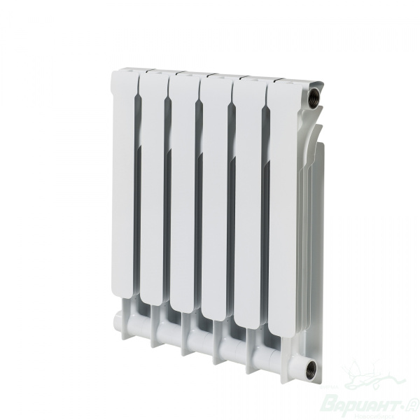 Радиатор Биметаллический Русский радиатор КОРВЕТ 4 секции, 350мм/100мм, 164Вт,  — купить в Кургане, цены в интернет-магазине «АкваТехника»