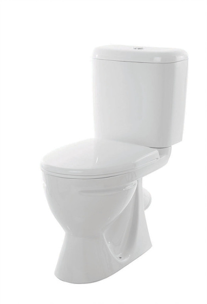 Унитаз компакт SANITA Стандарт Стандарт Белый S1    — купить унитаз в Кургане, цены в интернет-магазине «АкваТехника»