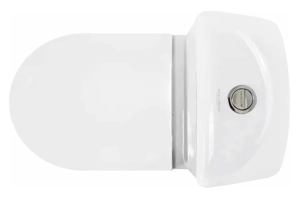 Унитаз компакт SANITA LUXE Некст Слим  белый  — купить унитаз в Кургане, цены в интернет-магазине «АкваТехника»