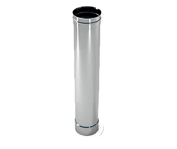 Труба УМК 130мм*0,5м 1,0мм нержавеющая сталь  