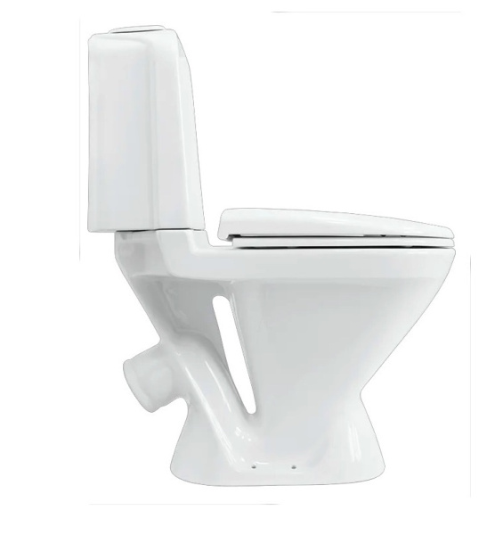 Унитаз компакт SANITA LUXE Классик Басик Белый S1    — купить унитаз в Кургане, цены в интернет-магазине «АкваТехника»