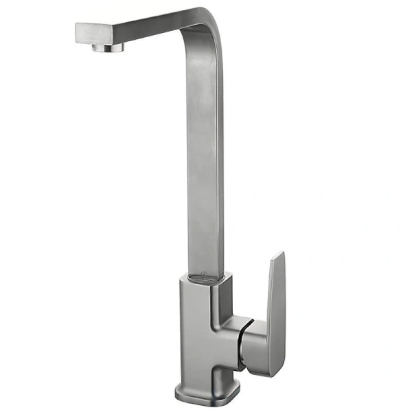 Смеситель для кухни FASHUN  А54010   сатин,нержавеющая сталь, D=35мм 