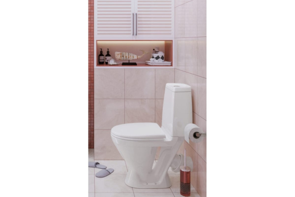 Унитаз компакт SANITA Кама Стандарт Белый S1 АКЦИЯ!    — купить унитаз в Кургане, цены в интернет-магазине «АкваТехника»