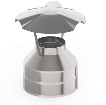 Оголовок УМК 130*200мм 0,5мм/0,5мм нерж + оц по конденсату 