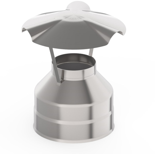 Оголовок УМК 130*200мм 0,5мм/0,5мм нерж + оц по конденсату 