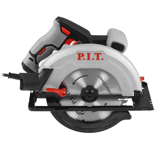 Пила циркулярная P.I.T. РКS185-С3 (1400Вт, 185диск, 5500 об.мин, глуб.проп.60мм) — купить в Кургане, цены в интернет-магазине «АкваТехника»