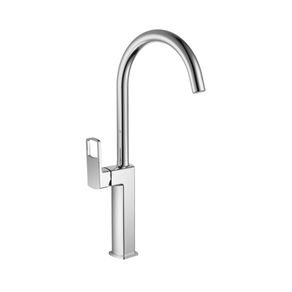 Смеситель для кухни GOLDEN FOX  11030-FOX  Kitchen pro, с картриджем, хром однорычажн. с выс. изливо