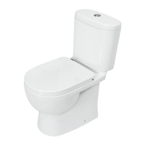 Унитаз компакт SANITA LUXE АРТ СЛ ДМ  белый 