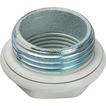 Заглушка для алюминиевого радиатора GLOBAL 1", левая, с прокладкой