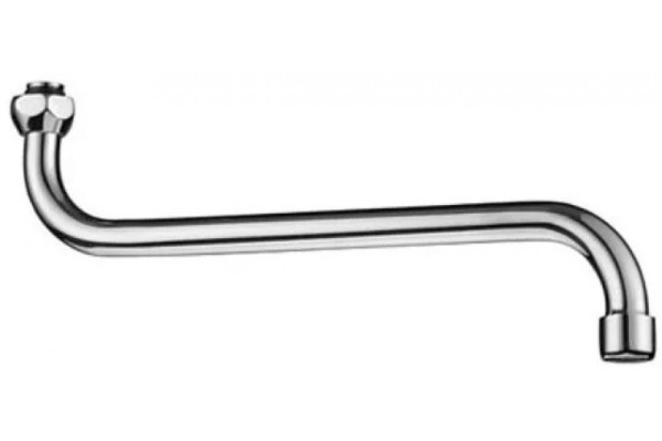 Гусак 400мм д/ванны трубчатый F7140S/F7128S/518036