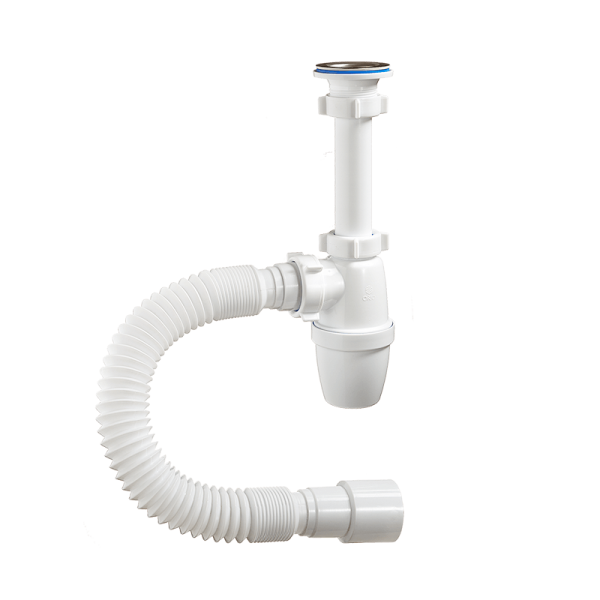 Сифон для раковины ОРИО А-32059 32х40/50 с гофрой ан. С1015