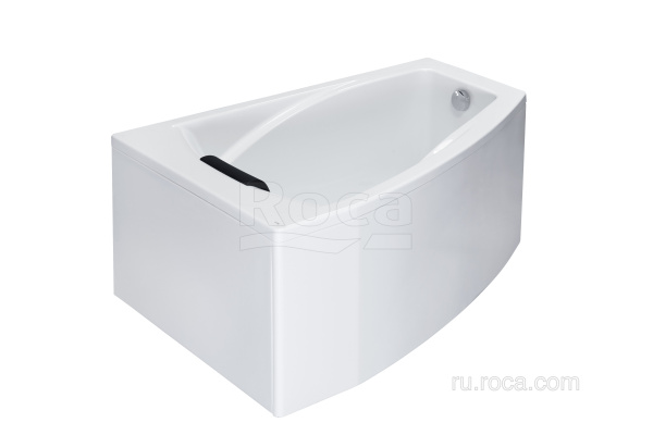 Ванна акриловая ROCA HALL Angular 150*100 левая, бок. панель, комп. монтажный   ZRU93002864 — купить ванну в Кургане, цены в интернет-магазине «АкваТехника»