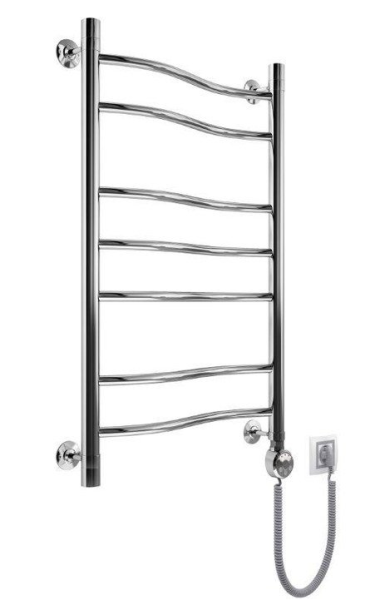Полотенцесушитель МАРГРОИД  Волна 500х600мм  правое подключение электрический