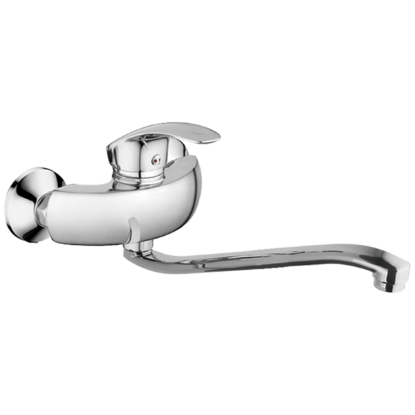 Смеситель для умывальника FASHUN  А4621 настенный  хром, D=40мм 