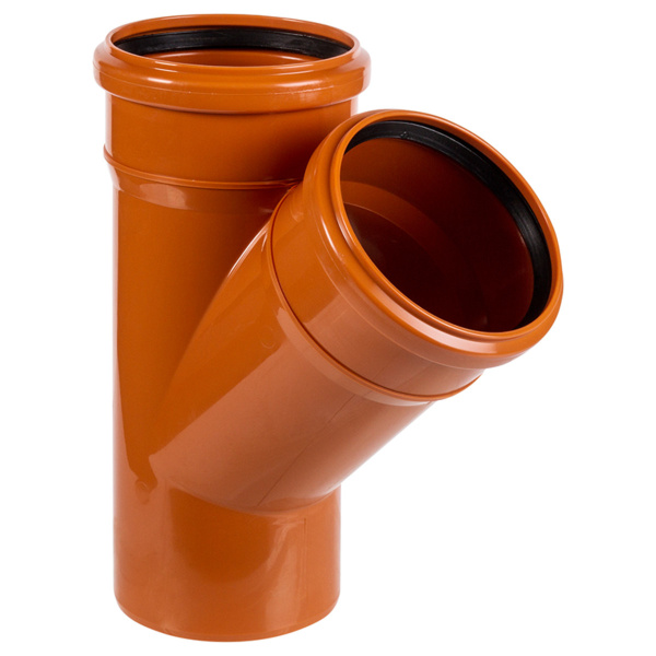 Тройник для НАРУЖ. КАН. ДИГОР 110х110/45*  