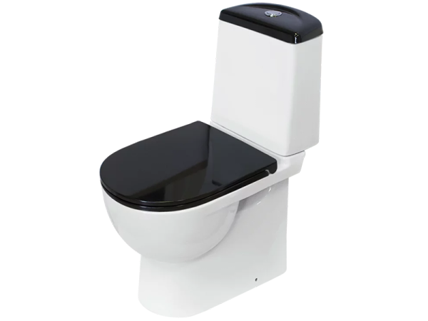 Унитаз компакт SANITA LUXE Бест Комфорт Черный S1   