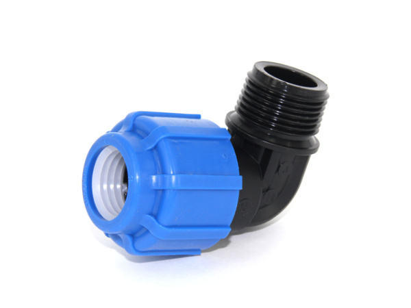 Угольник ПНД TEBO 20х1/2" НР