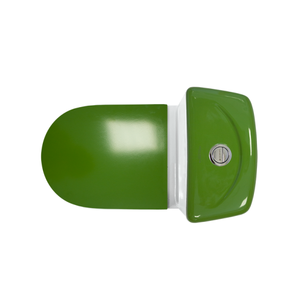 Унитаз компакт SANITA LUXE Best Color Green SL DM  белый  — купить унитаз в Кургане, цены в интернет-магазине «АкваТехника»