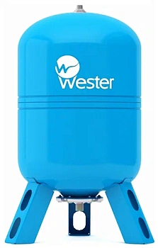 Гидроаккумулятор для водоснабжения WESTER WAV 12л вертикальный 