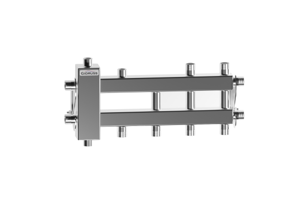 Коллектор балансировочный GIDRUSS нерж.сталь BMSS-40-4DU