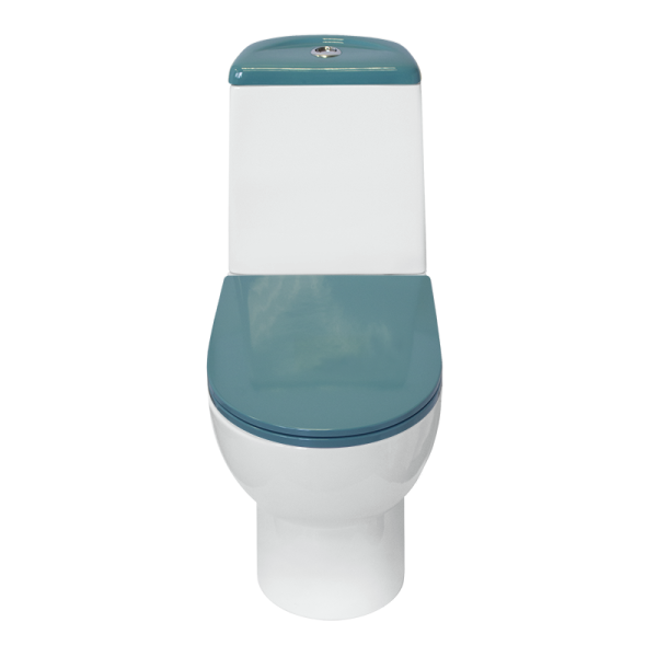 Унитаз компакт SANITA LUXE Best Color Sea SL DM  белый  — купить унитаз в Кургане, цены в интернет-магазине «АкваТехника»