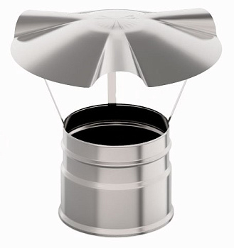 Зонт УМК 115мм 0,5мм нержавеющая сталь 