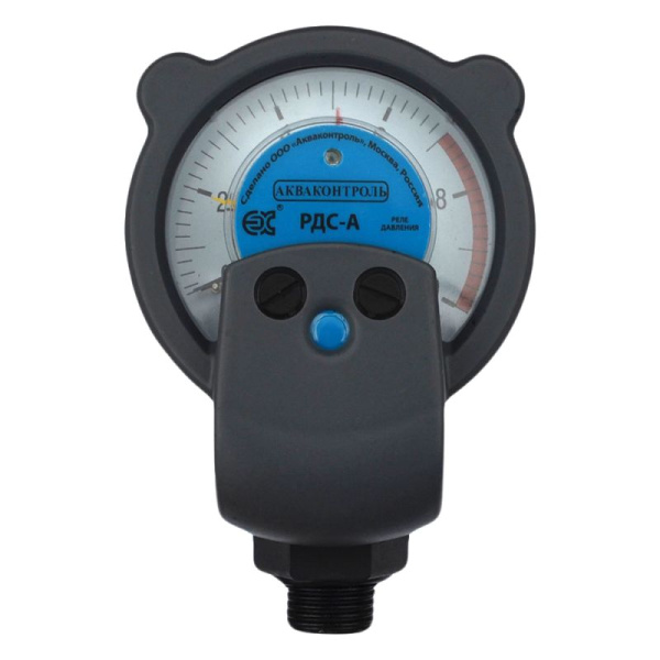 Реле давления Extra Акваконтроль РДС-А (0,2-9,9бар)  стрелочное 
