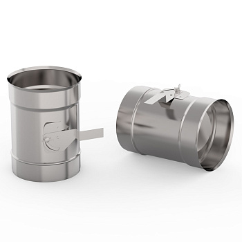 Шибер УМК 115мм 0,5мм нержавеющая сталь 