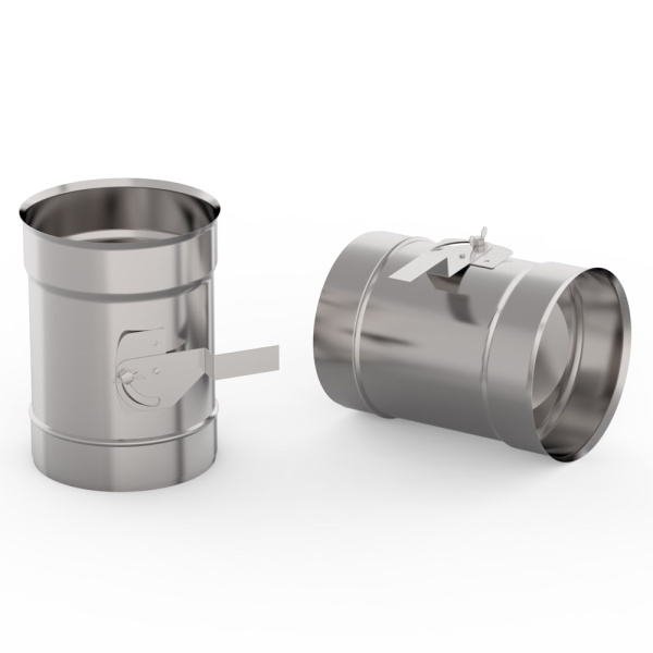 Шибер УМК 115мм 0,5мм нержавеющая сталь 