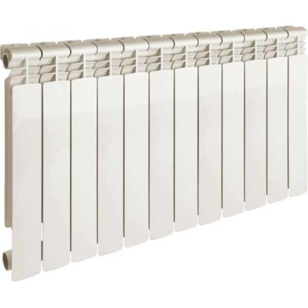 Радиатор Алюминиевый AQUAPROM А21 12 секций, 500мм/80мм, 114Вт, белый — купить в Кургане, цены в интернет-магазине «АкваТехника»