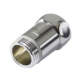 Соединение прямое для П/С 1"г х 3/4"ш, хром TIM (арт. K6-SFM043)