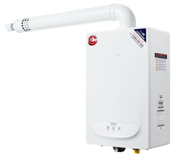 Котел газовый настенный NAVIEN DELUXE-С COAXIAL-24К, 24кВт,  двухконтурный, закрытая камера сгорания — купить котлы отопления в Кургане, цены в интернет-магазине «АкваТехника»