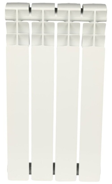 Радиатор Биметаллический ROMMER  Optima 6 секций, 500мм/80мм, 125Вт, белый — купить в Кургане, цены в интернет-магазине «АкваТехника»