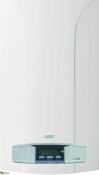 Котел газовый настенный BAXI LUNA 3 280 Fi 28кВт,  двухконтурный, закрытая камера сгорания, 