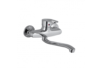 Смеситель для умывальника FASHUN  PL4606 настенный,хром D=35мм хром