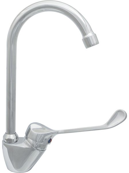 Смеситель для кухни ЦС-СМ  СТ300805  врезной, однорычажн. хром