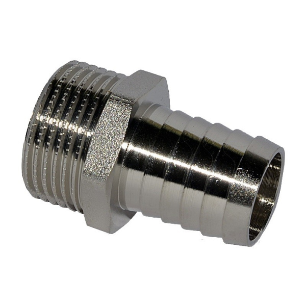 Штуцер для шлангов 3/4М (25) ник