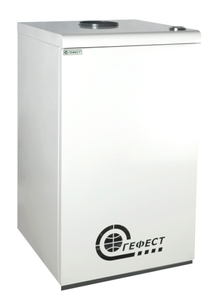 Котел газовый напольный ГЕФЕСТ КС-Г-40, 40кВт,  одноконтурный, открытая камера сгорания, 