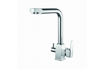 Смеситель для кухни FASHUN  А4355   для использования с фильтром,хром,латунь, D=35мм 