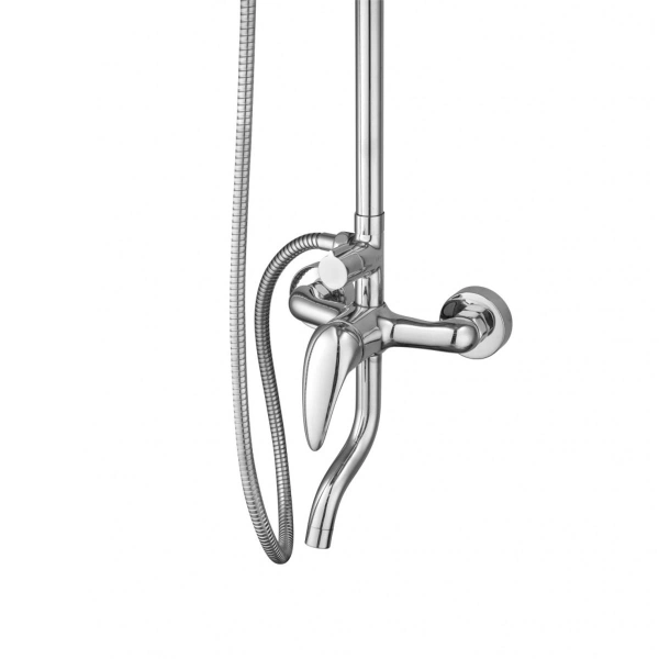 Душевая система GROSS AQUA Basic GA9005SMD01  однорычажн. хром — купить сантехнику в Кургане, цены в интернет-магазине «АкваТехника»