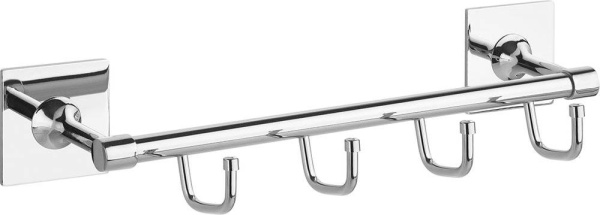 Полотенцедержатель Kleber Expert 30см с 4 крючками KLE-EX004