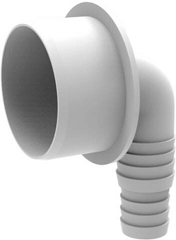 Адаптер для подключения слива угловой (вход 20/22мм, выход 50мм) АГ-5150 ОРИО