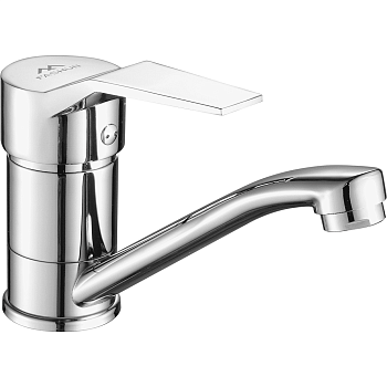 Смеситель для умывальника FASHUN  А4563 врезной,  хром, D=40мм 