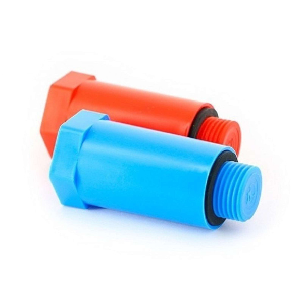 Комплект заглушек монтажный для водорозеток 1/2" (красная и синяя) МР  ИС.131223